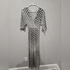 Womens Nikki Poulos Long Dress XS